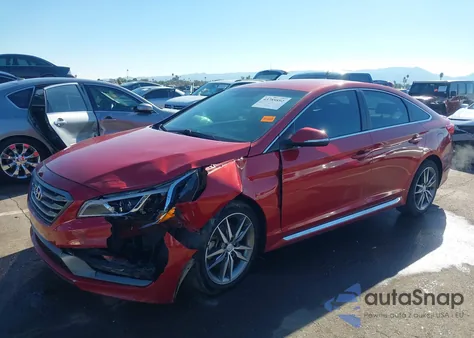 2017 Hyundai Sonata Sport 2.0T z USA, uszkodzony, nr VIN 5NPE34AB2HH551503